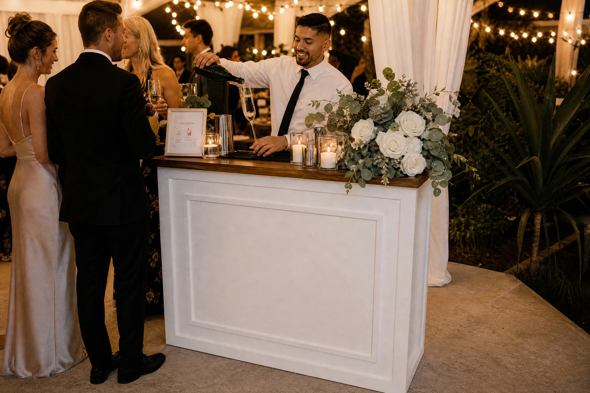 Mobile bartending for weddings on a budget in Orlando